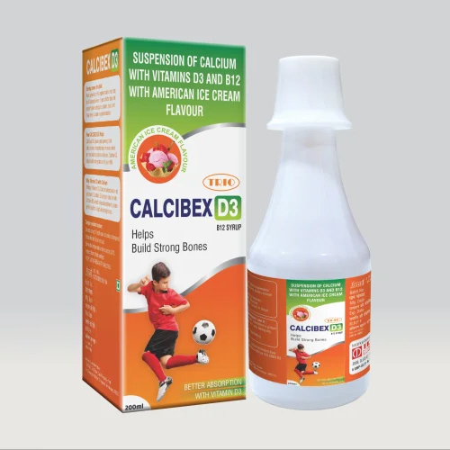Calcium Vitamin D3 and Vitamin B12 Syrup