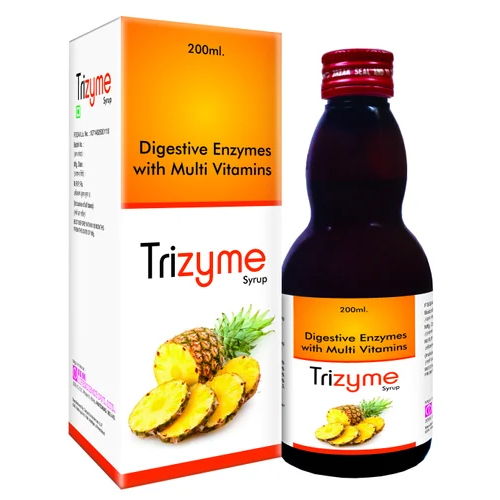 200Ml Digestive Enzymes With Multi Vitamins Syrup - Shelf Life: 24 Months