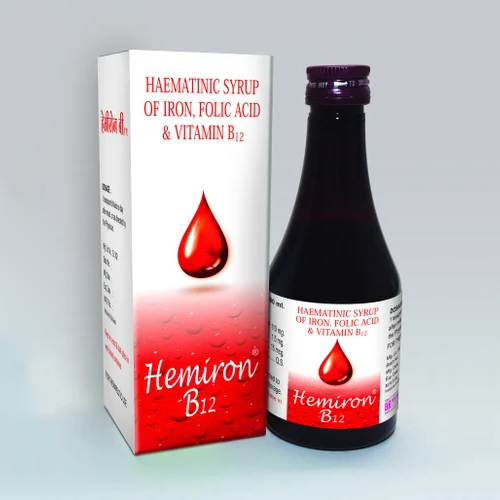 Haematinic Syrup Of Iron Folic Acid And Vitamin B12 Syrup - Drug Type: General Medicines