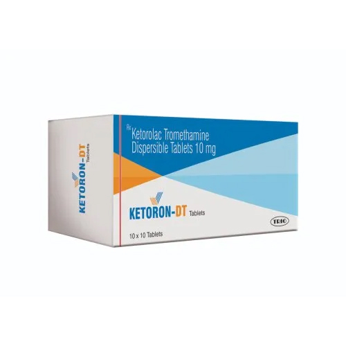 10mg Ketorolac Tromethamine Dispersible Tablets