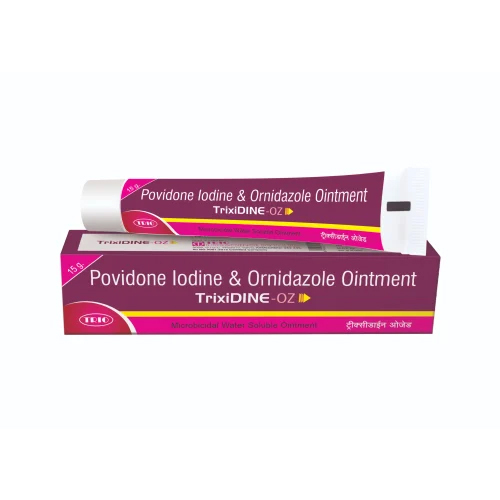 Povidone Iodine And Ornidazole Ointment
