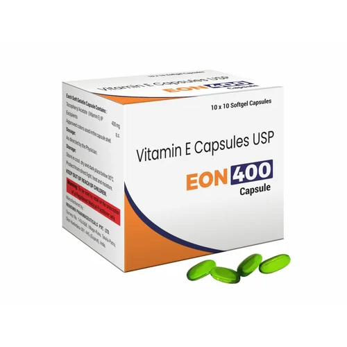 Vitamin E Soft Gel Capsules - Drug Type: General Medicines