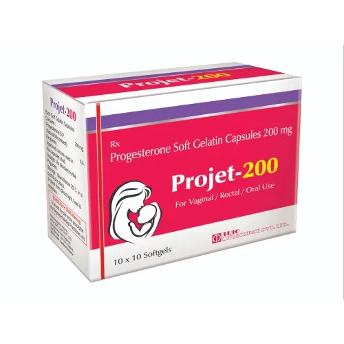 200mg Progesterone Soft Gelatin Capsules