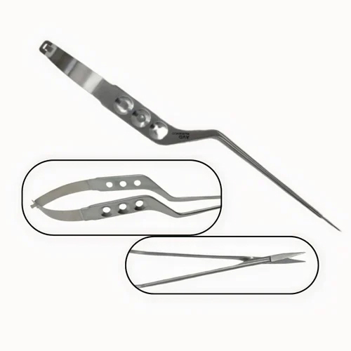 Bayonet Micro Scissor - Color: Silver