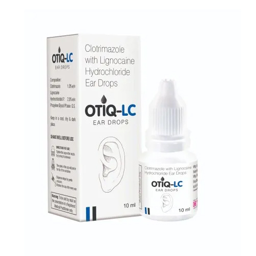 10ml Clotrimazole With Lignocaine Hydrochloride Ear Drops