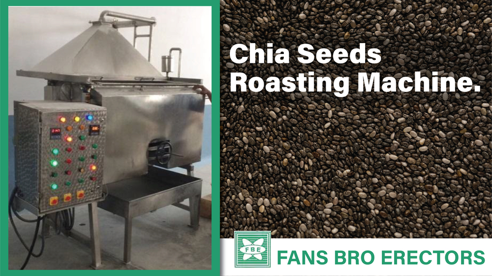 Seed Roasting Machine - Capacity: 50 To 10