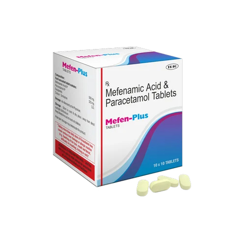 Mefenamic Acid Paracetamol Tablets - Age Group: Adult
