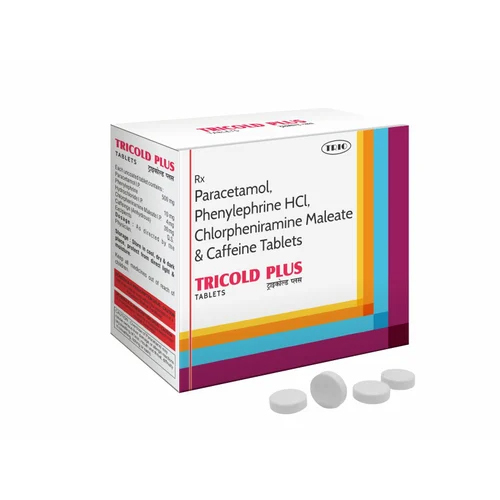 Paracetamol Phynylephrine Hcl Chlorpheniramine Maleate And Caffeine Tablets - Drug Type: General Medicines