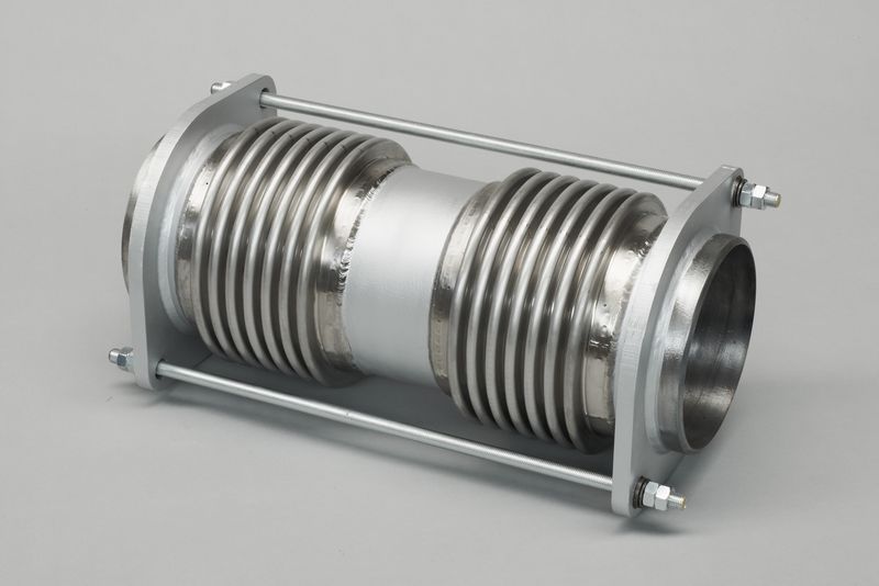 Metal Expansion Joints - Color: Silver