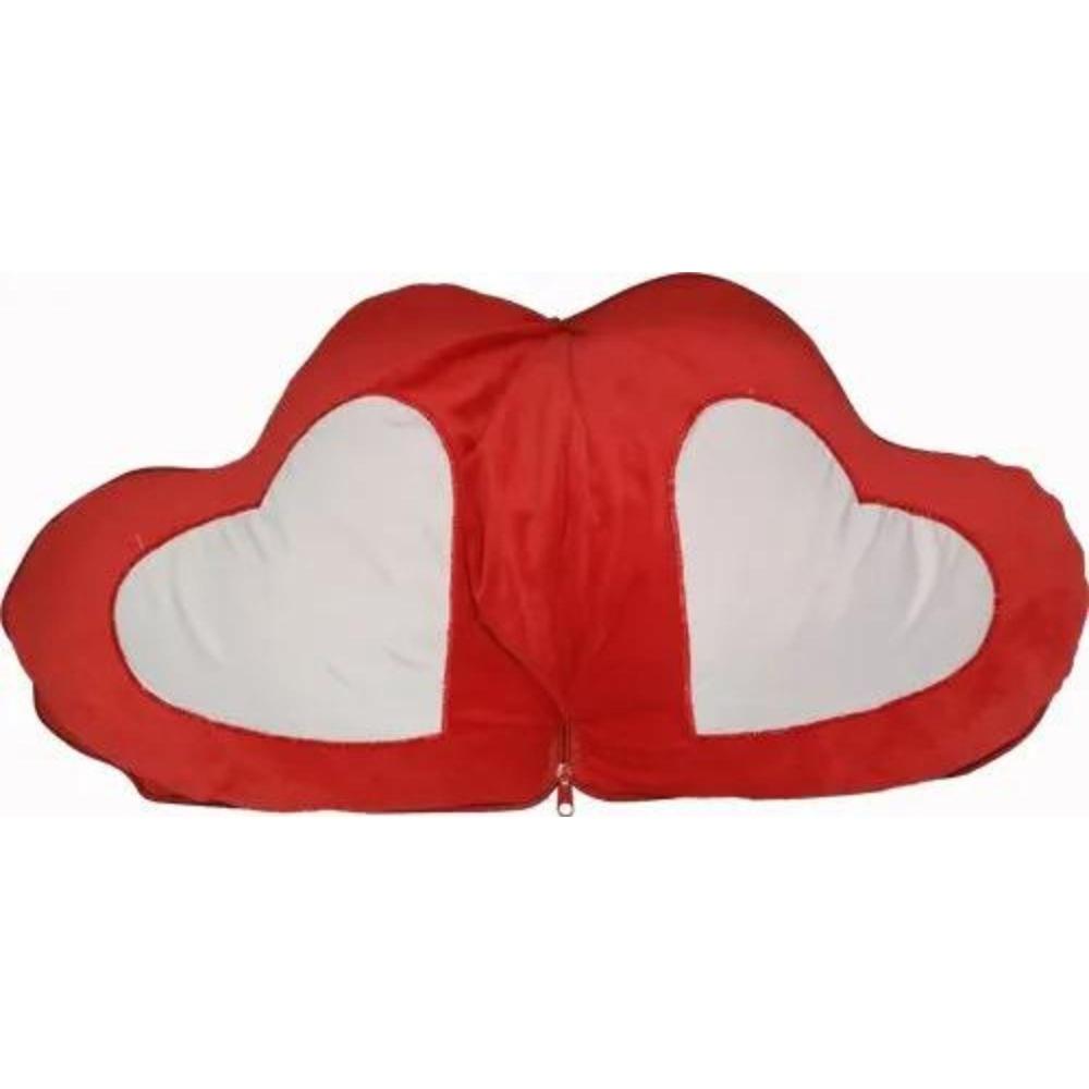 Couple Heart Cushions 4 Side Print For Sublimation