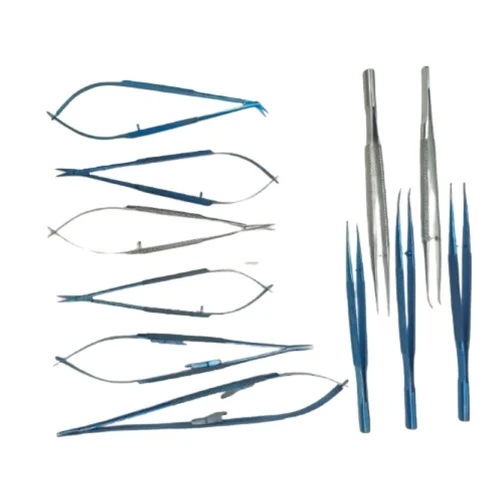 Microvascular Instrument Set - Color: Silver