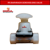 PP Diaphragm Flange End Valve