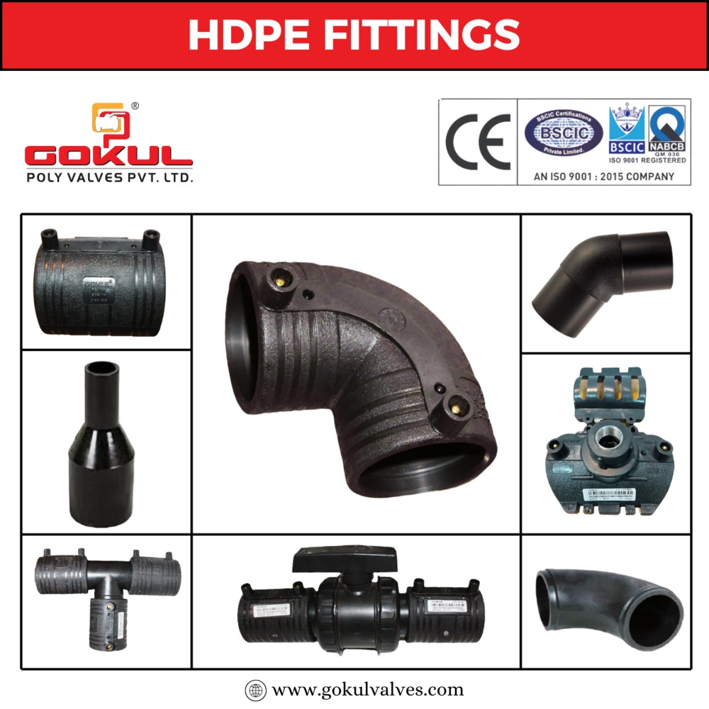 Hdpe Electrofusion Pipe Fitting - Color: Black