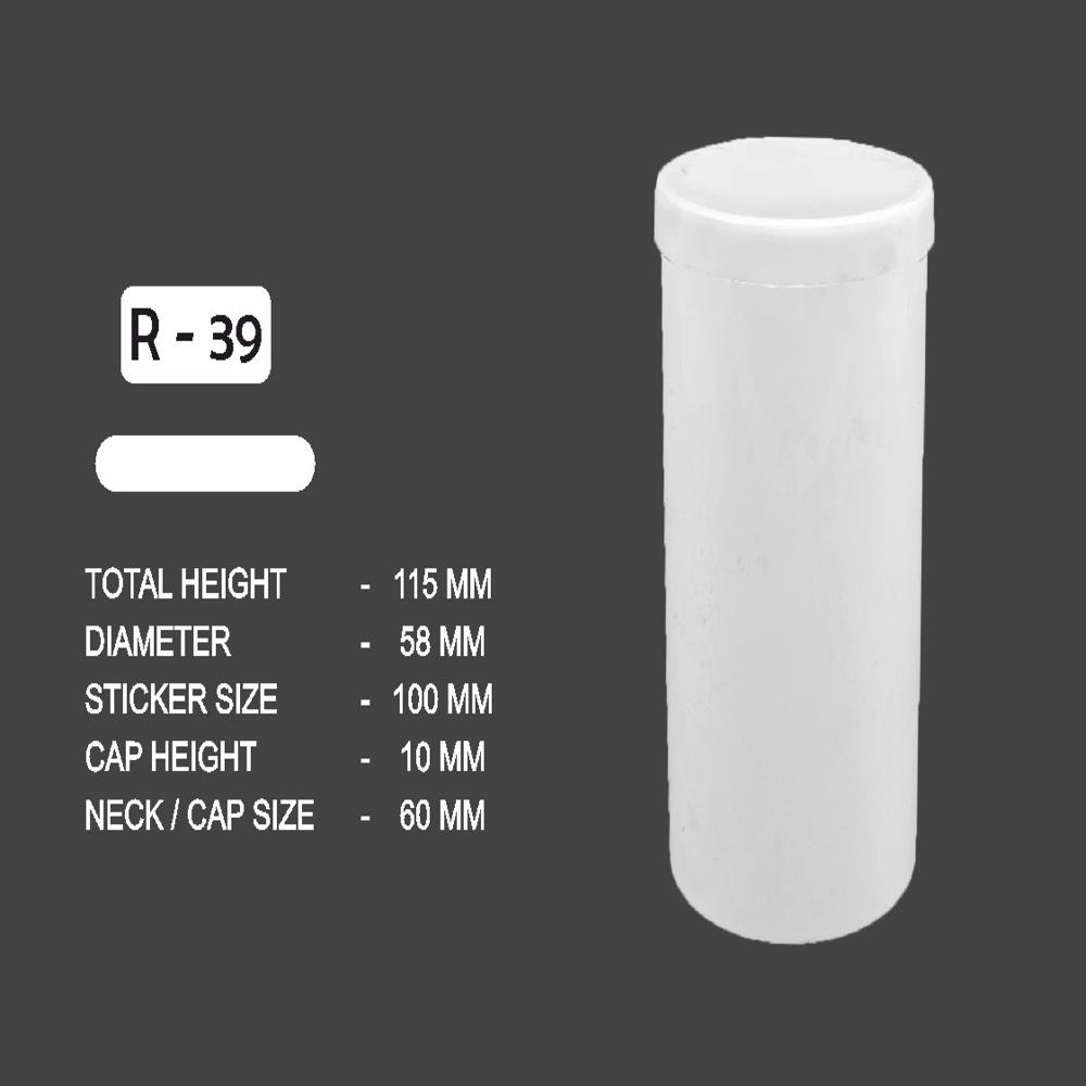 500 मिलीलीटर HDPE बोतल
