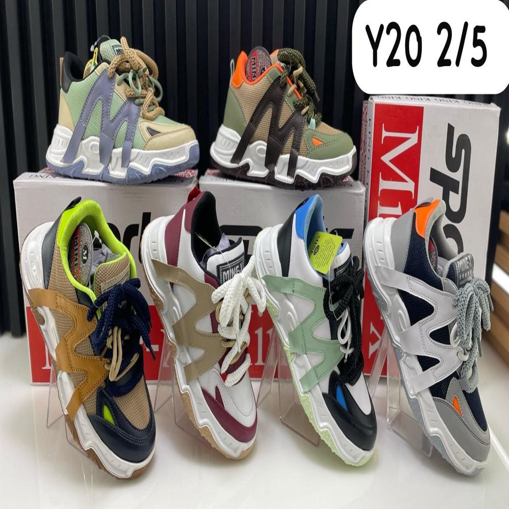 SPORTS SHOES - Synthetic Material, Standard Size, Multicolour Design | Water Resistant, Cushioned Insole, Padded Shaft, AIRMIX Outsole for Traction