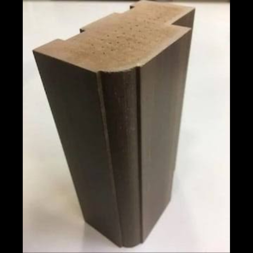 Wpc Door Frame 3x2 - Color: Red Brown