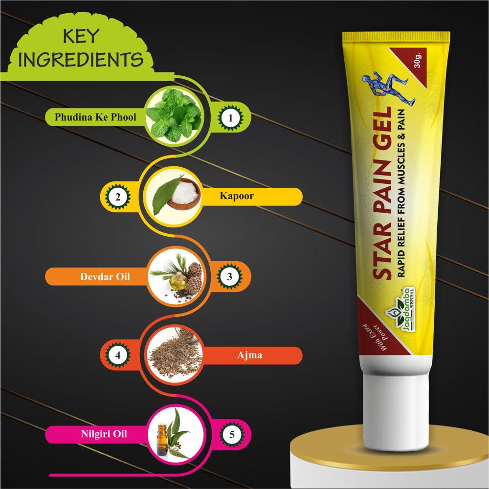 Star Pain Gel 30GM