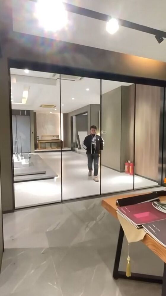 Switchable dgu partition glass