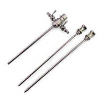 Arthroscope Trocar Sheath Set - Color: Silver