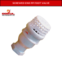 PP FLANGED FOOT VALVE