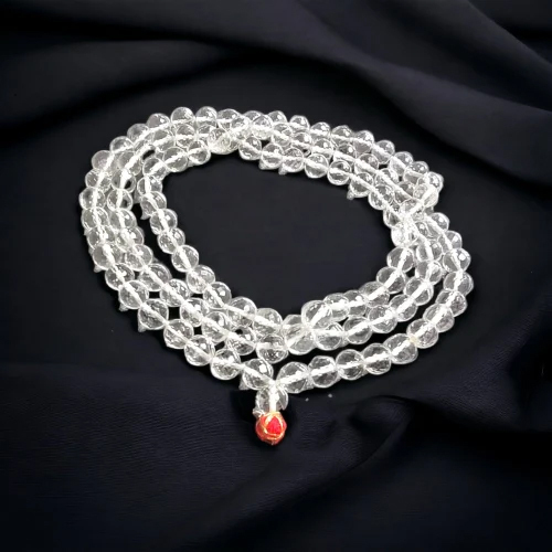 Glass Beads Sphatik Mala