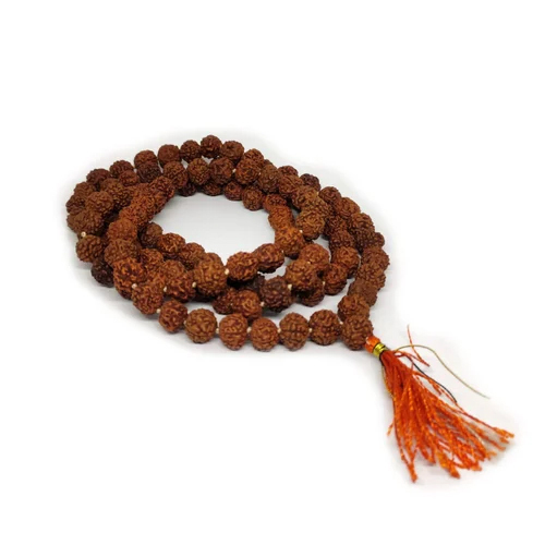 10mm Brown Rudraksha Beads Mala
