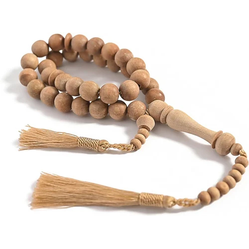 Beige Sandalwood Mala