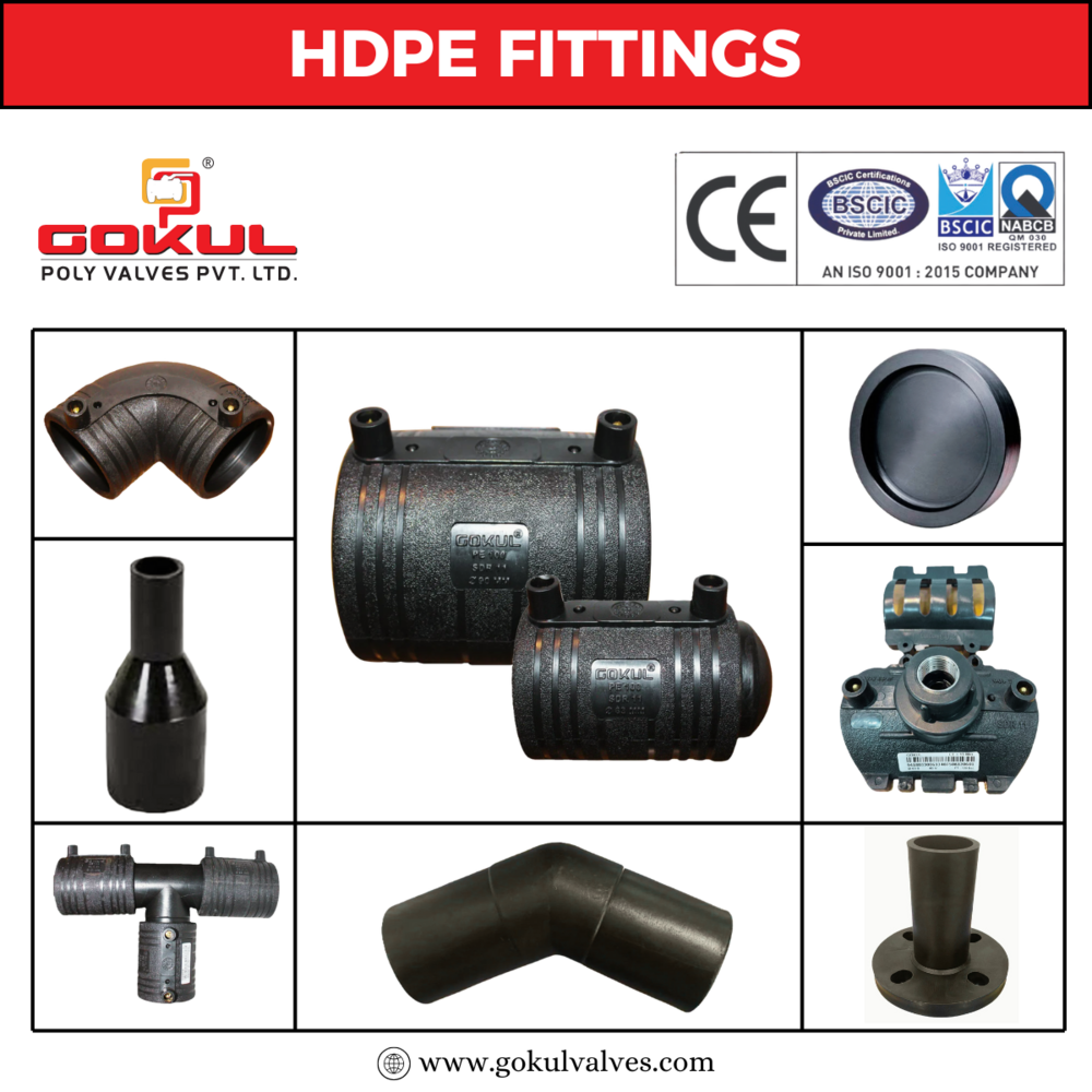 Hdpe Spigot Reducer - Pe 100, 50mm To 315mm Size, Black Color | Welded Connection, Versatile For All Pipe Fittings