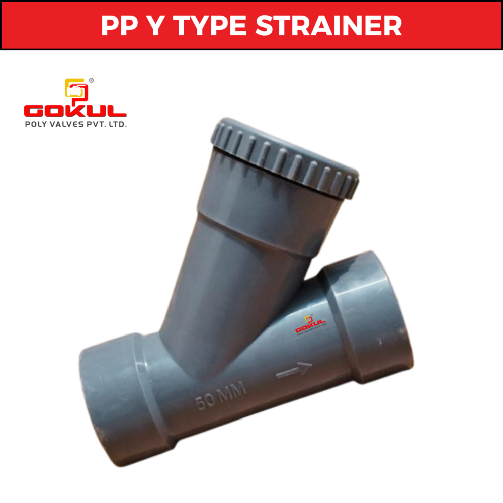 PP Y Type Strainer