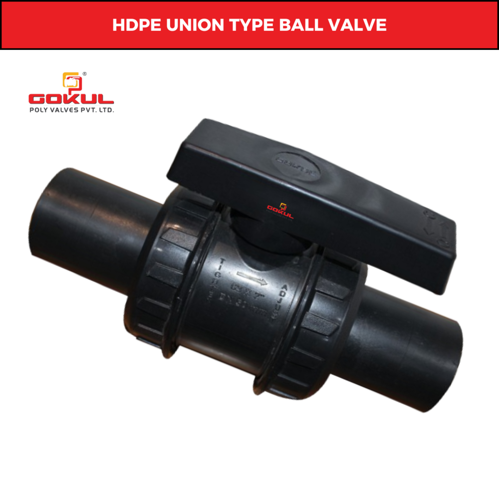 Hdpe Ball Valve - Application: Gas Fitting