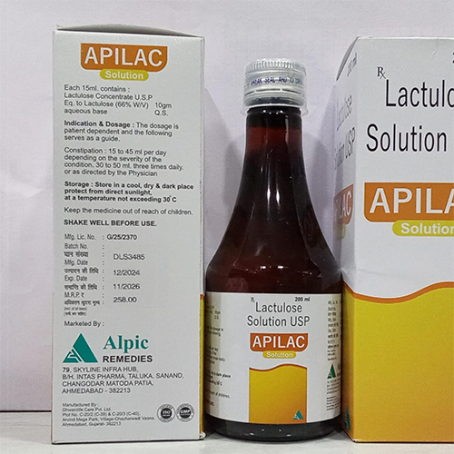 Lactulose  Syrup 200Ml - Drug Type: General Medicines