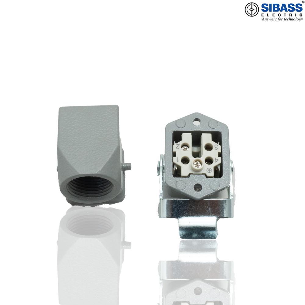 HDC 4 PIN TOP BEND BOTTOM OPEN SE-04-1