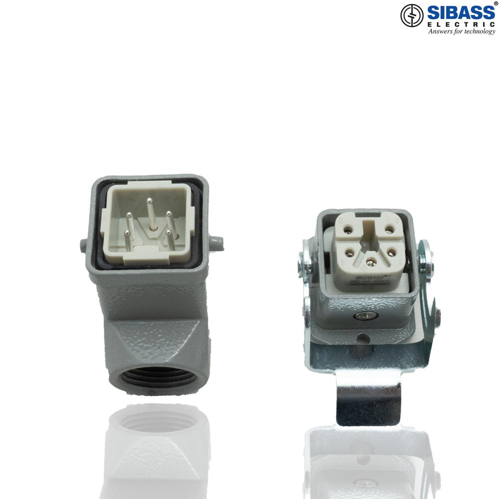 Hdc 4 Pin Top Bend Bottom Open Se-04-1 - Application: Industrial