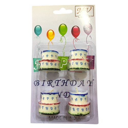 Cake Birthday Candle - Design Type: Decorative