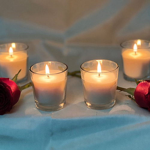 Glass Votive Candles