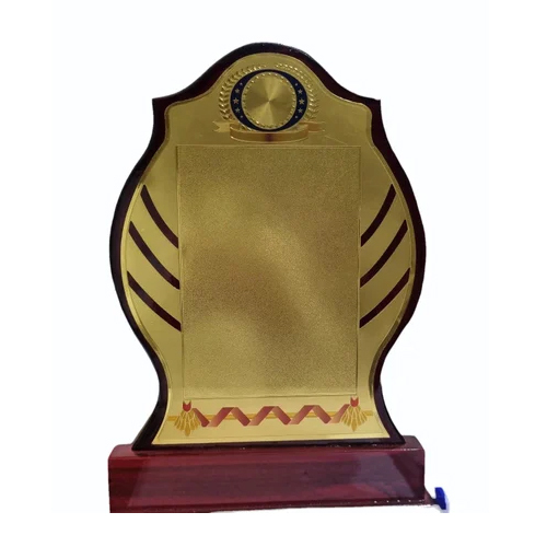 Wooden Cricket Trophy - Base Material: Wood