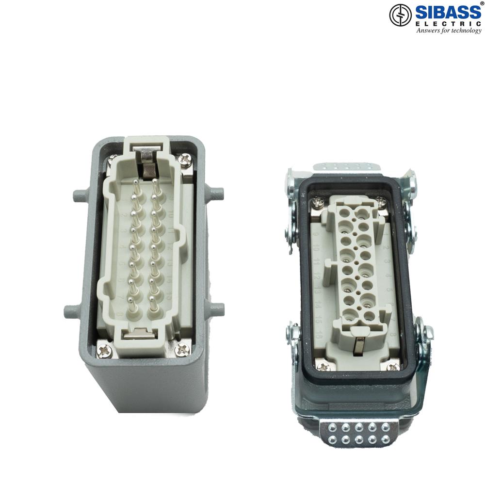 HDC 16 PIN SIDE ENTRY BOTTOM OPEN SE-16-1