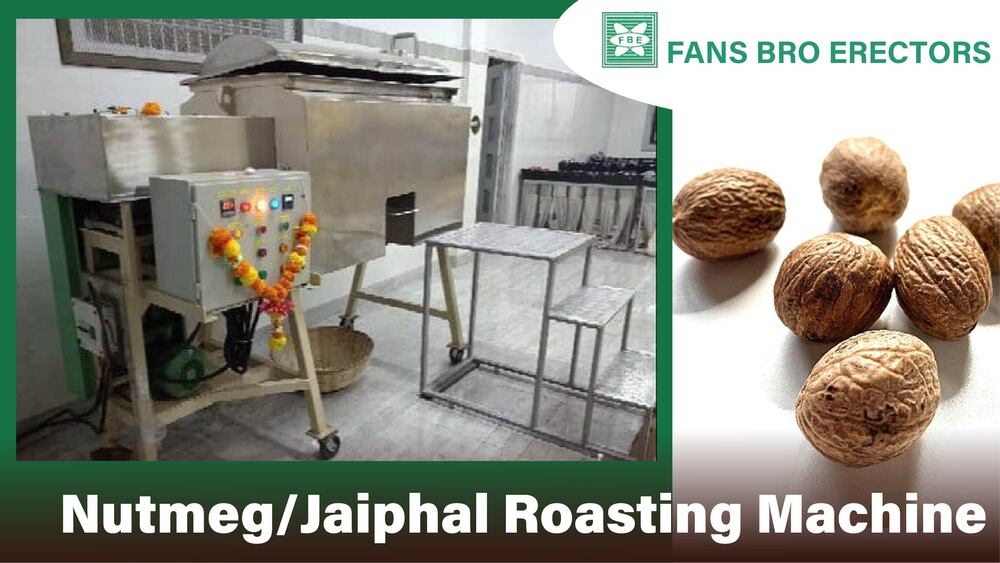 Chilli Roaster Machine - Capacity: 50 To 1000 Kg/hr