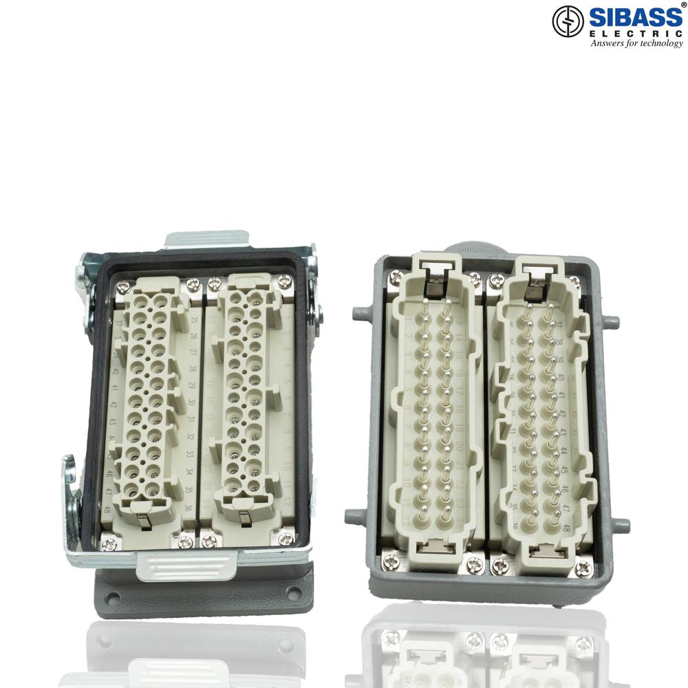 HDC 48 PIN SIDE ENTRY BOTTOM OPEN SE-48-1