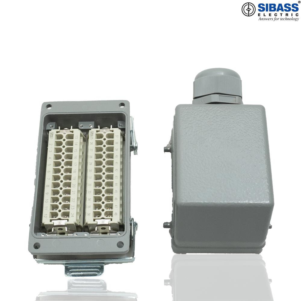 HDC 48 PIN SIDE ENTRY BOTTOM OPEN SE-48-1