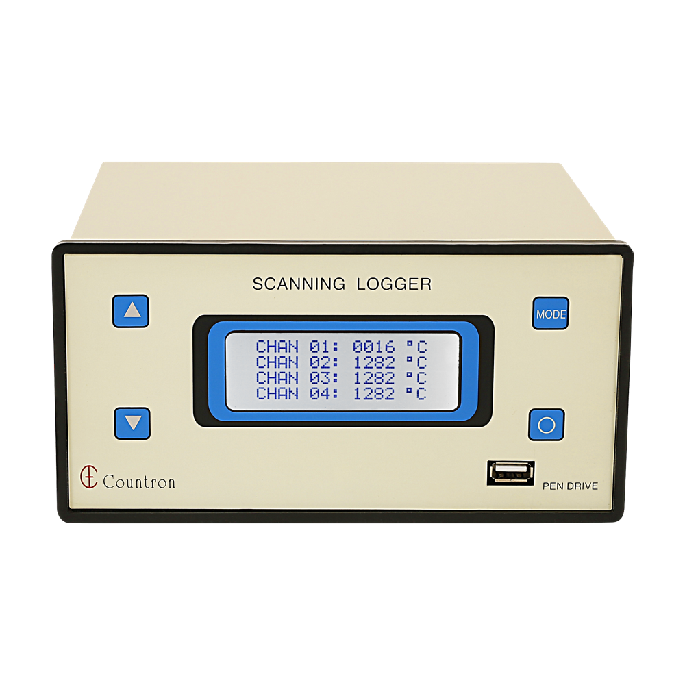16 Channel Temperature Scanner Logger Model Ct716