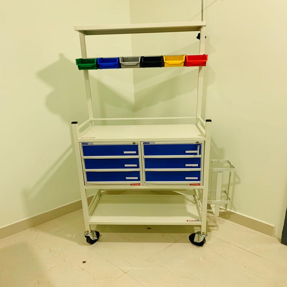 MS Crash Cart trolley