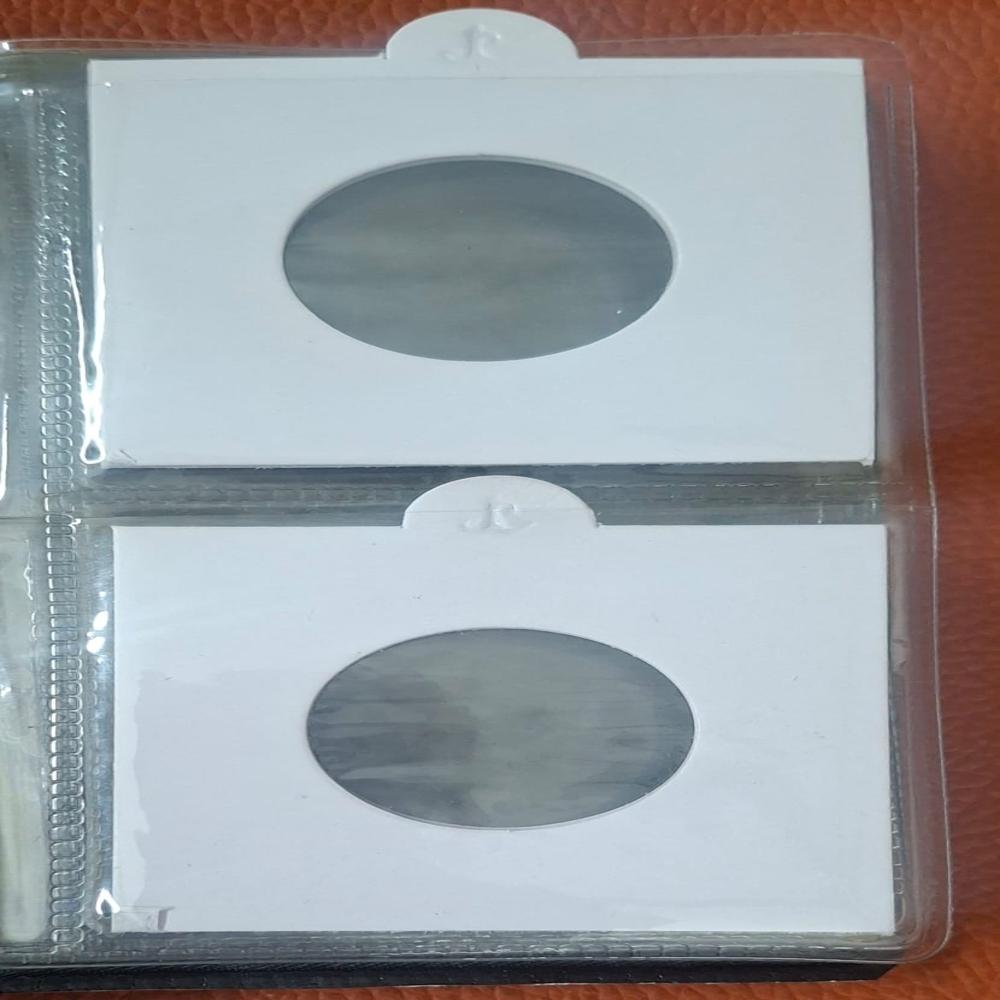 Coin Album For 12 Capacity 090 Coin Holder Only For Display - Color: Different Available