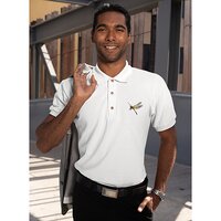 Mens White Polo T-Shirt