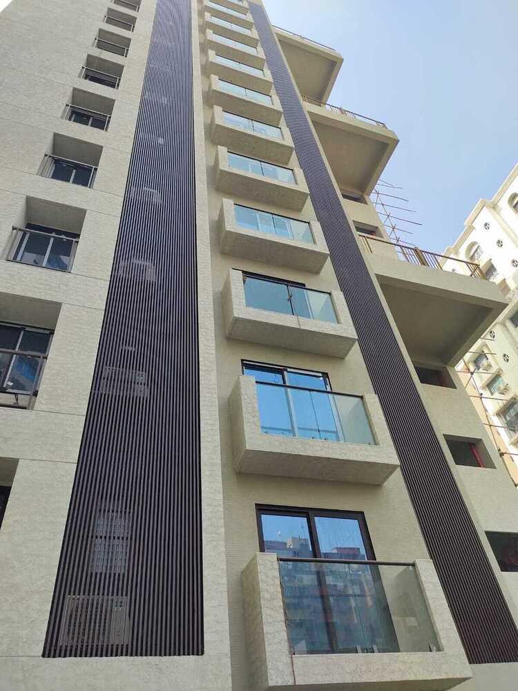 Designer metal louver cladding