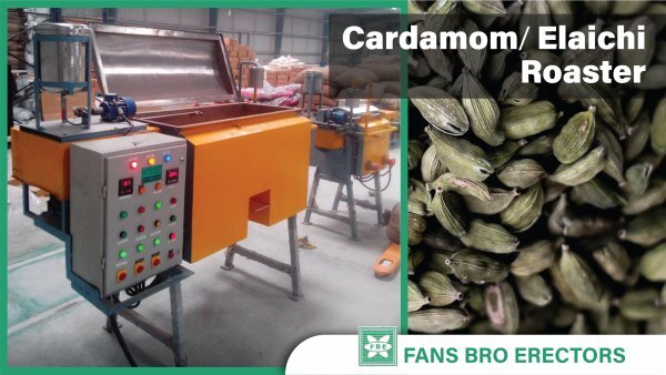Cardamom-Elaichi Roasting Machine