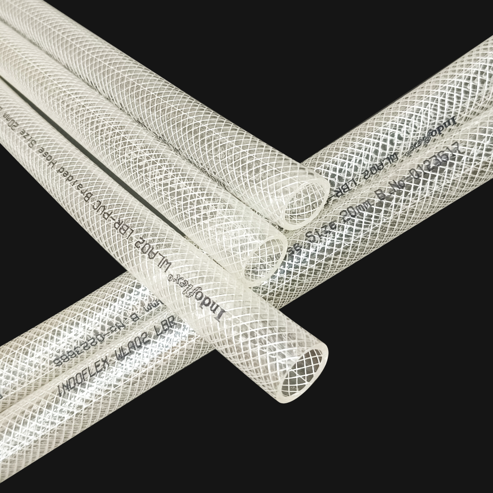 Transparent Braided Hose (LBR) 19 mm 
