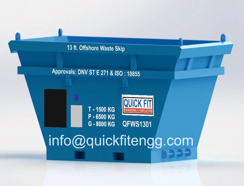 13 ft Offshore Waste Skip