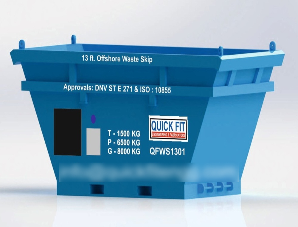Offshore waste Skips