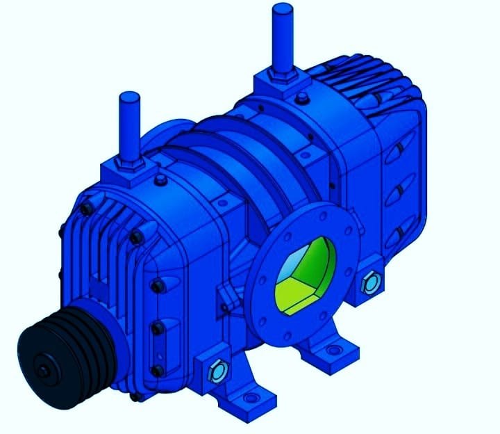 Twin Lobe Roots Air Blower